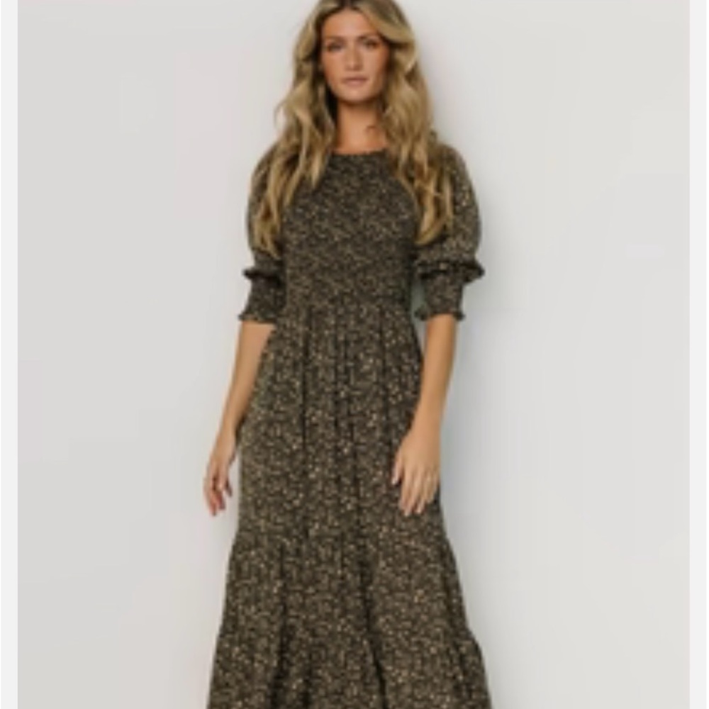 Baltic Born Midi Pleated Dress Size M